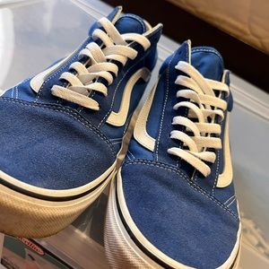 Vans old skool blue size 11